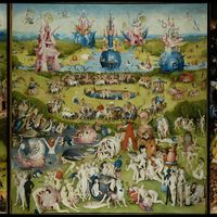 Le jardin des délices, entre 1480 et 1505