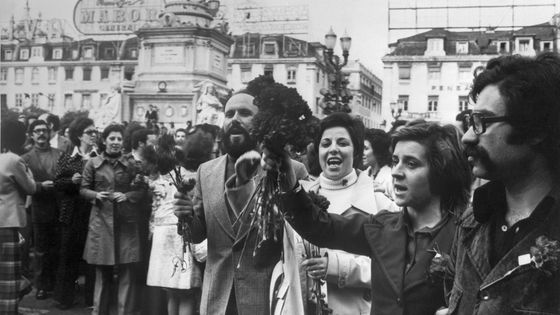 Révolution des œillets - 1974 - Portugal ©AFP - AFP