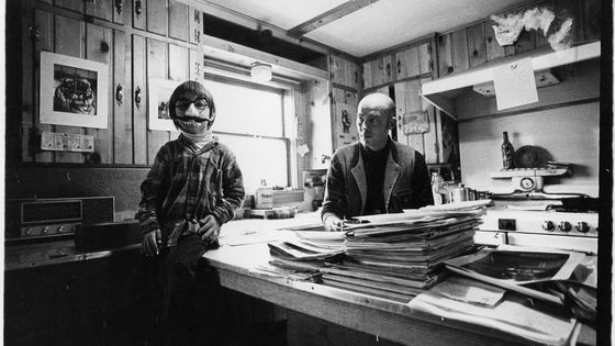 Photo de famille de Juan F. Thompson avec son père, Hunter S. Thompson - © Courtesy of the Hunter S. Thomspon Archive