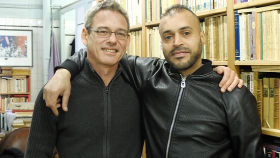 Laurent Bazin, anthropologue et Mohammed ©Radio France - Charlotte Perry