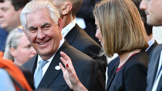 Rex Tillerson au G7 organisé à Lucques en Toscane le 10/04/17 ©AFP - Vincenzo PINTO