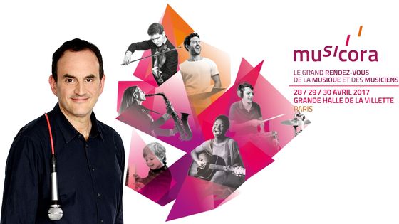 Laurent Valière, en direct et en public à Musicora 2017 ©Radio France - Christophe Abramowitz