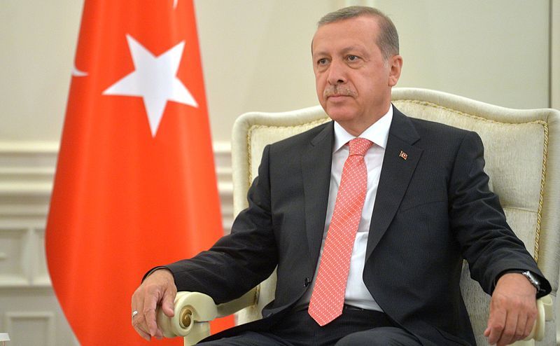 Recep Tayyip Erdoğan, rencontre avec Vladimir Poutine le 13 juin 2015.