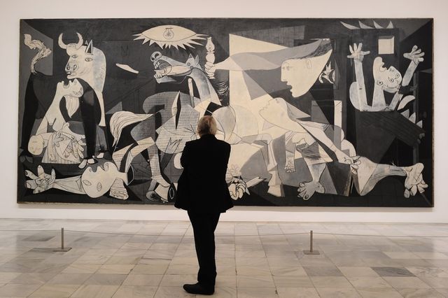 Exposition "Pitié et Terreur, le chemin vers Guernica" au Musée Reina Sofia à Madrid