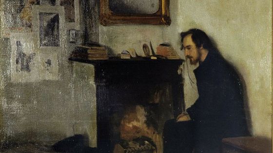 Santiago Rusiñol (1861-1931) : "Erik Satie, bohème" ©Getty - Héritage Images
