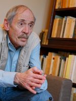 Jean-Luc Bénoziglio , en Mars 2013, chez lui à Paris