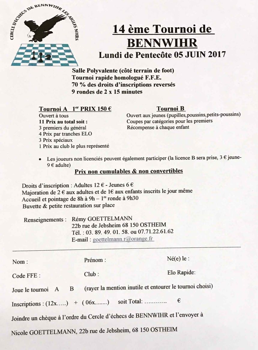 Bennwihr, le programme