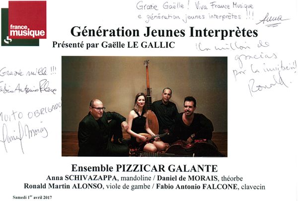 Livre d'Or Pizzicar Galante