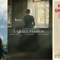 affiches films "Après la tempête", "Emily Dickinson" et "Mister Universo"