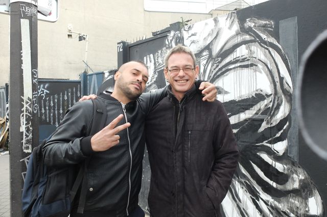 Mohammed et Laurent Bazin