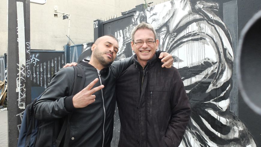Mohammed et Laurent Bazin