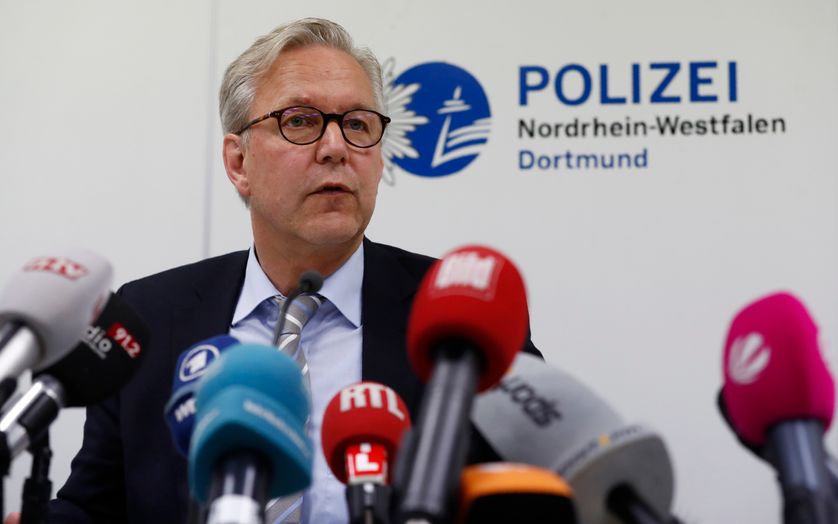 Gregor Lange, le chef de la police à Dortmund, en Allemagne