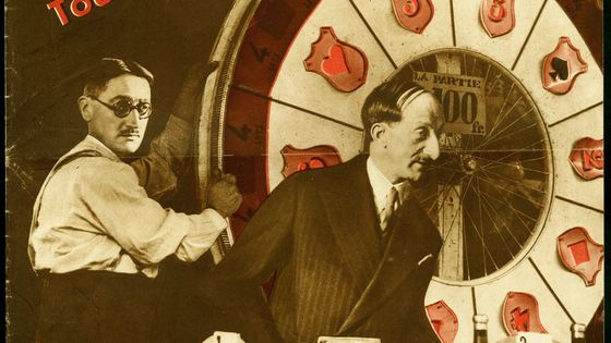 Photomontage Marcel Ichac pour la couverture de l'hebdomadaire VU, directeur Lucien Vogel (1886-1954), numero 287, date 13/9/1933. Collection Selva ©AFP - Selva/Leemage