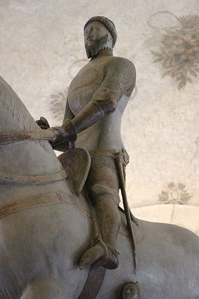 Bon Campione, monumento sepolcrale di bernabò visconti, 1385-90 ca., da s. giovanni in conca