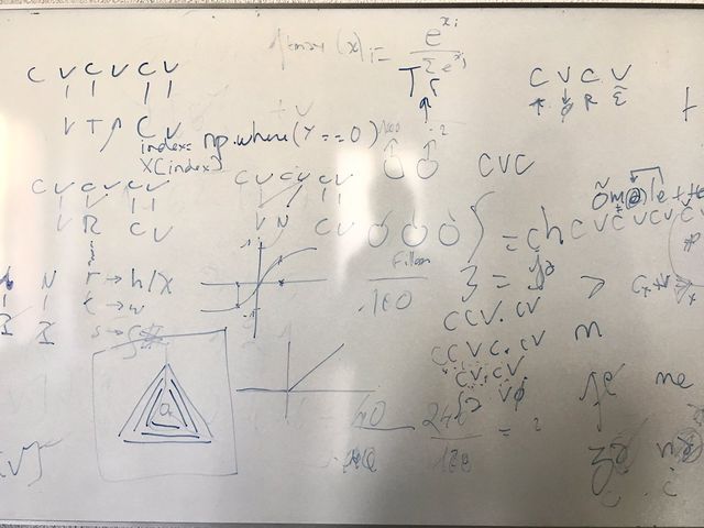 dans le bureau de Damon Mayaffre, à Nice