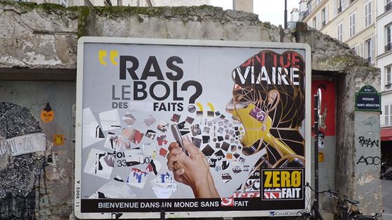 Détournement d'affiche - Ras le bol des faits ? - Thom Thom