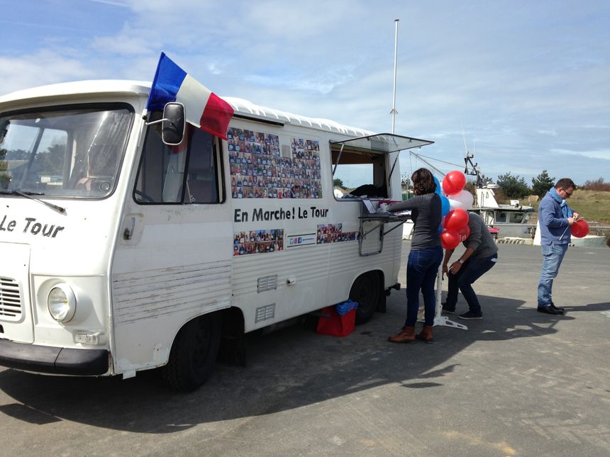 Sur le port de Courseulles-sur-Mer