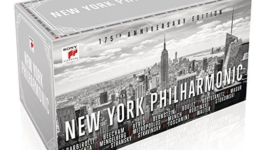 Coffret New York Philharmonic 175e anniversary