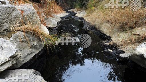 Marée noire en Californie ©AFP - MICHAEL OWEN BAKER