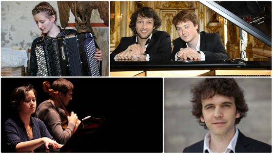 Basha Slavinska ; Alexandre Lory et Clément Lefebvre ; le Duo Urba ; Pierre Lelièvre (DR)