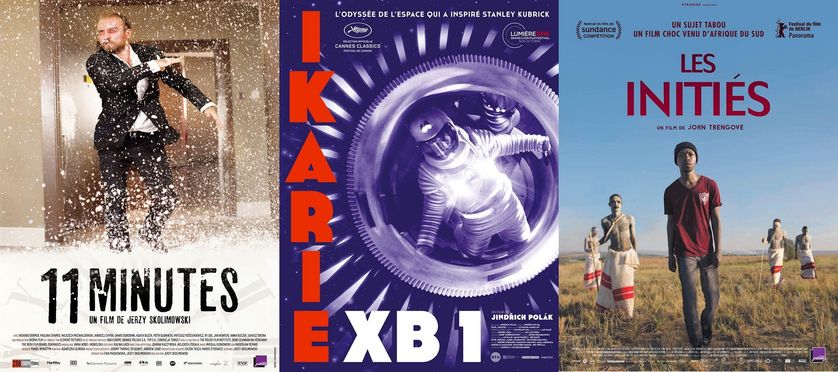 Affiches des films: 11 minute, Ikarie XB1, Les initiés