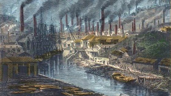 Angleterre, la révolution industrielle - AFP