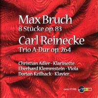 8 pièces pour clarinette alto et piano op 83 : Pièce en Si Maj n°7