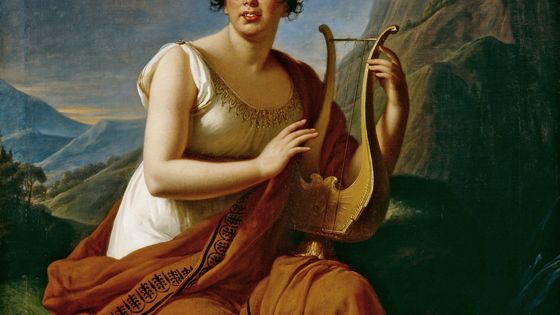 Portrait de Germaine Necker, Baronne de Staël Holstein dite Madame de Staël (1766-1817) ©AFP - FineArtImages/Leemage