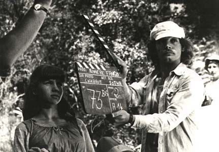 Sur ke tournage d'Au Long de Rivière Fango de Sotha en 1974