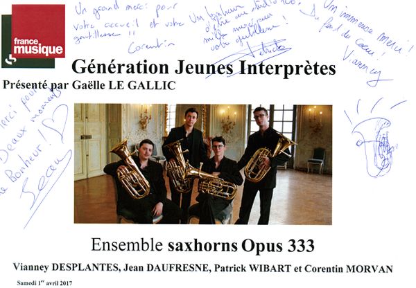 Livre d'Or Opus 333