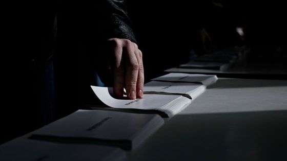 Un électeur au premier tour de l'élection présidentielle française de 2017 ©AFP - Alexandros Michailidis / SOOC
