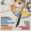 Moussorgski : Tableaux d'une exposition et Prokofiev : Symphonie classique ERATO