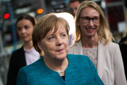 La chancellière allemande Angela Merkel La chancellière allemande Angela Merkel