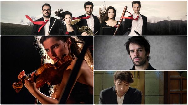 Josquin Otal ; l'Ensemble Azahar ; Anna Göckel et Tanguy de Williencourt