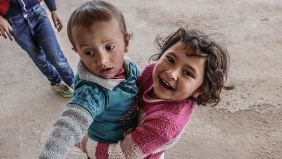 En Irak, ces enfants yezidis, un peuple paisible dont le calendrier est vieux de près de 7.000 ans, retrouveront-ils un jour la paix intérieure ? - Gail Orenstein / NurPhoto