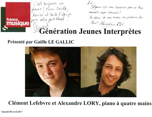 Livre d'Or Clément Lefebvre & Alexandre Lory