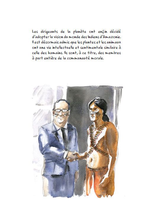 Planche de "Petit traité d’écologie sauvage"