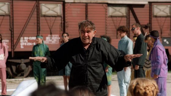 Armand Gatti en 1993 à Marseille ©AFP