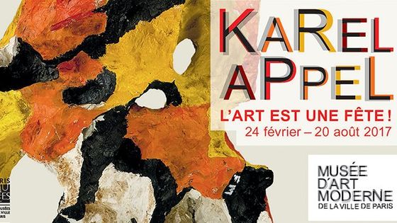 Karel Appel au Musée d'Art Moderne de la Ville de Paris
