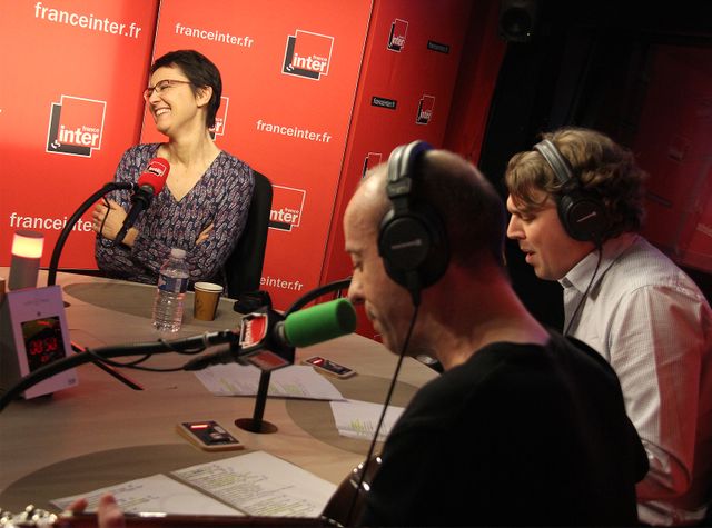 Nathalie Arthaud, Frédéric Fromet et Alex VIzorek