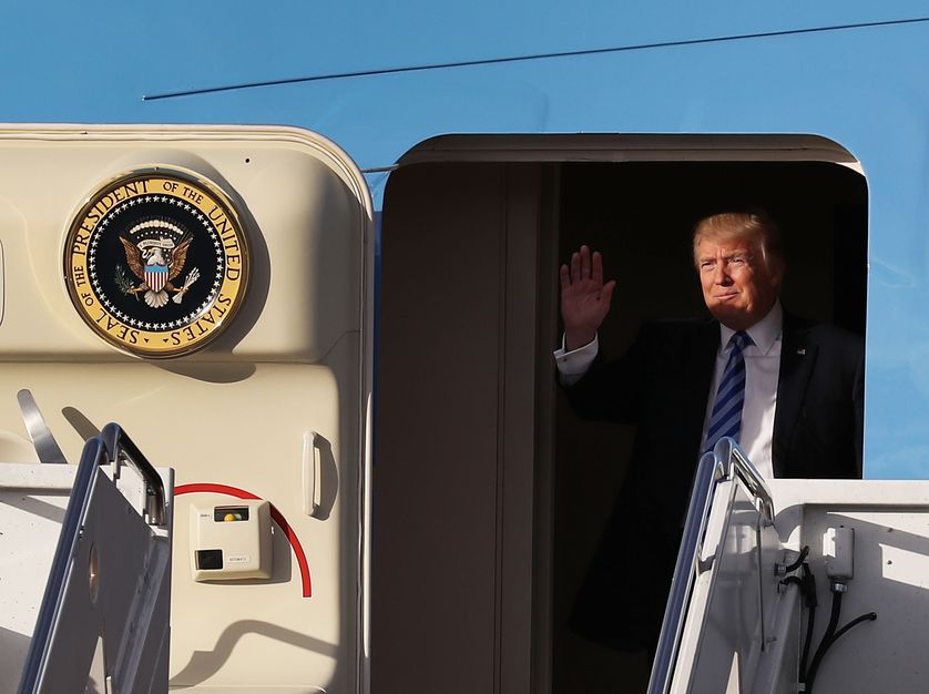 Le président des Etats-Unis Donald Trump
