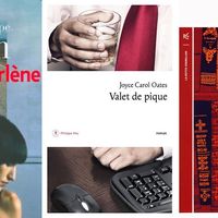 Couvertures de "Marlène", "Valet de pique" et "Monsieur dick..."