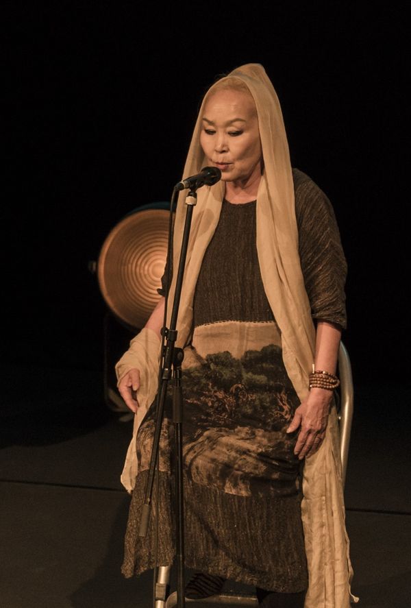 Sainkho Namtchylak au festival Détours de Babel 2017