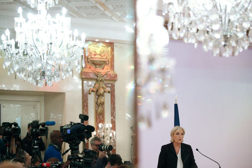 Marine Le Pen a réagi aux critiques après avoir exposé ses mesures de candidate du Front national au sujet du terrorisme