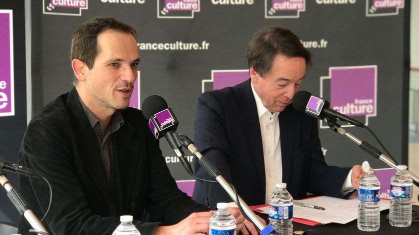 Le philosophe Michael Foessel et l'historien Jean-Noël Jeanneney