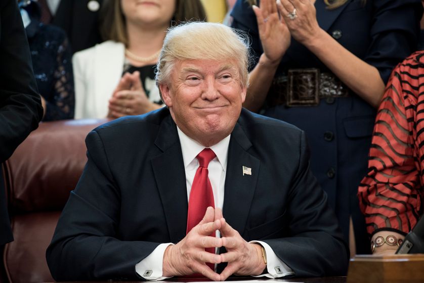 Le président américain, Donald Trump