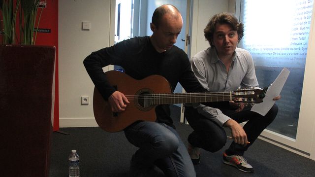 On n'a pas pu avoir Didier et Félix alors voilà Fred Barbelivien et Alex Grey
