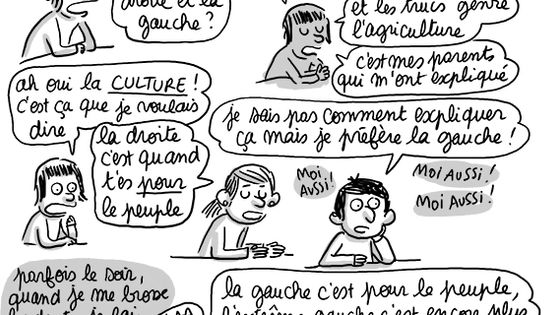 "Petites réflexions avant le premier tour", 19 avril 2017, blog Prézizidentielles - Lisa Mandel / LeMonde.fr