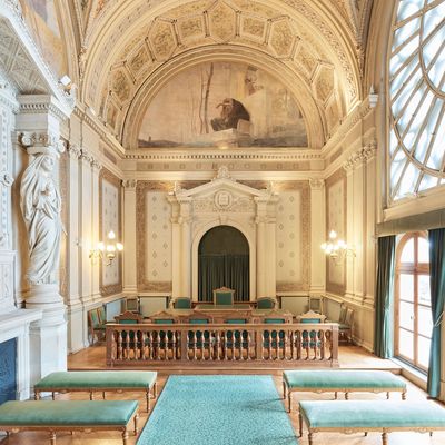 Salle des mariages de la Mairie du 1er à Paris