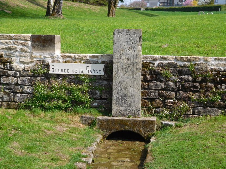 Vioménil, à la source de la Saône.